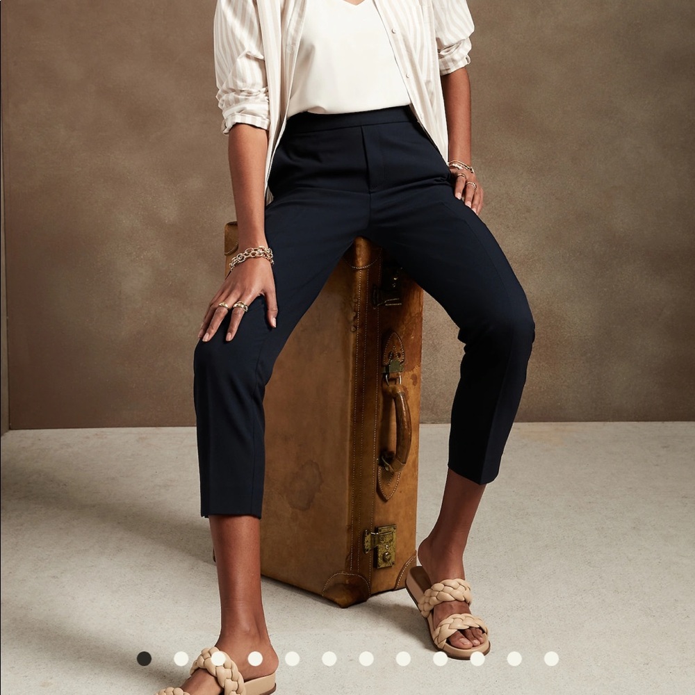 Banana Republic Hayden Pant in Preppy Navy